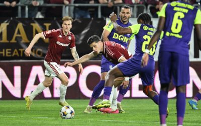 Rapid – CFR Cluj 1-2: Ardelenii câștigă la limită, Giuleștiul, în cădere liberă
