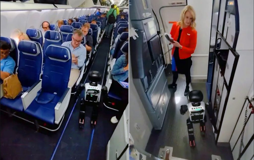 Robotul și-a luat bilet de avion, dar compania a schimbat regulile pentru pasagerii IA