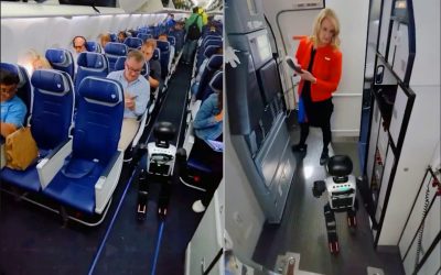 Robotul și-a luat bilet de avion, dar compania a schimbat regulile pentru pasagerii IA