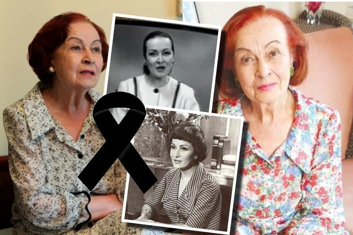 Sanda Țăranu, o legendă a TVR, s-a stins din viață la 87 de ani