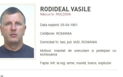 Rusia l-a predat pe Vasile Rodideal, fugarul Most Wanted, României