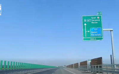 Autostrada A7: Lotul 2 Focșani-Bacău, spre finalizare – anunță șeful CNAIR