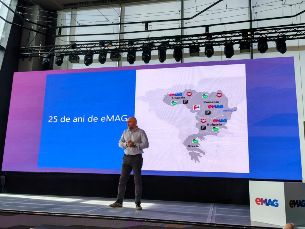 eMAG bagă 1,2 miliarde lei în AI și logistică. Ce-i așteaptă pe români