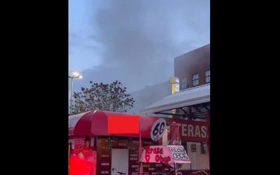 Incendiu puternic la un magazin din Piața Obor, București