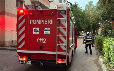 Vaslui: Incendiu puternic, o casă distrusă. Butelie, cauza dezastrului