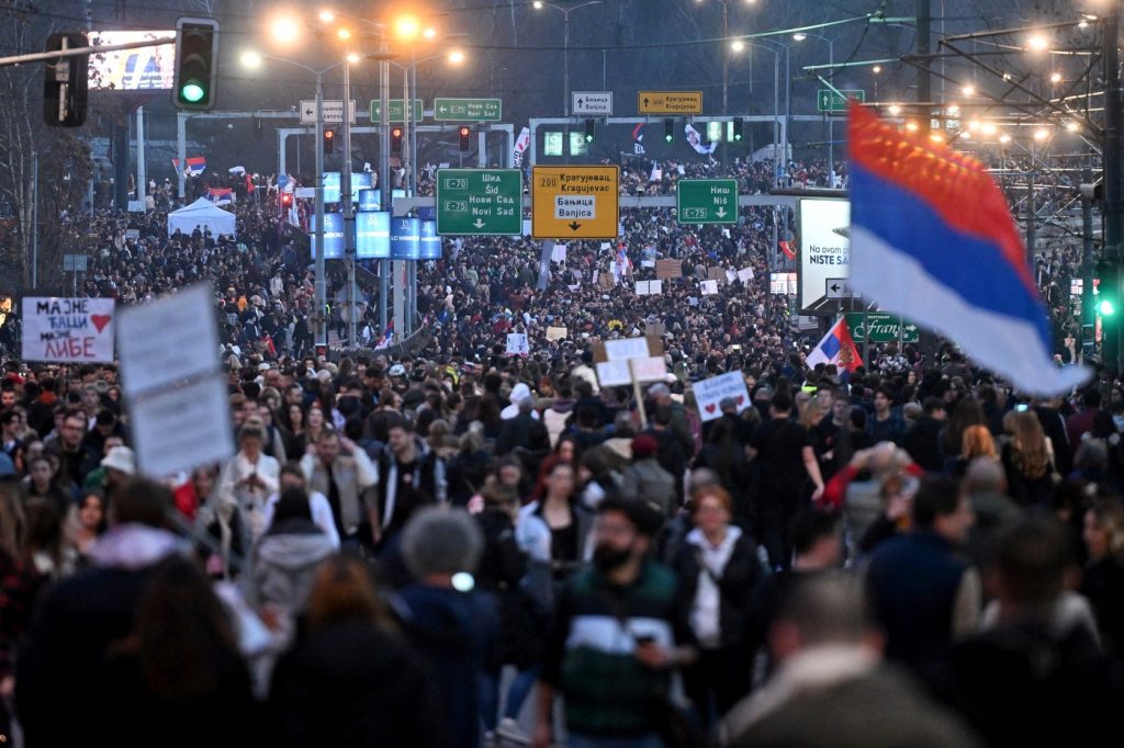 Studenții sârbi se revoltă: Protest masiv weekendul acesta împotriva președintelui