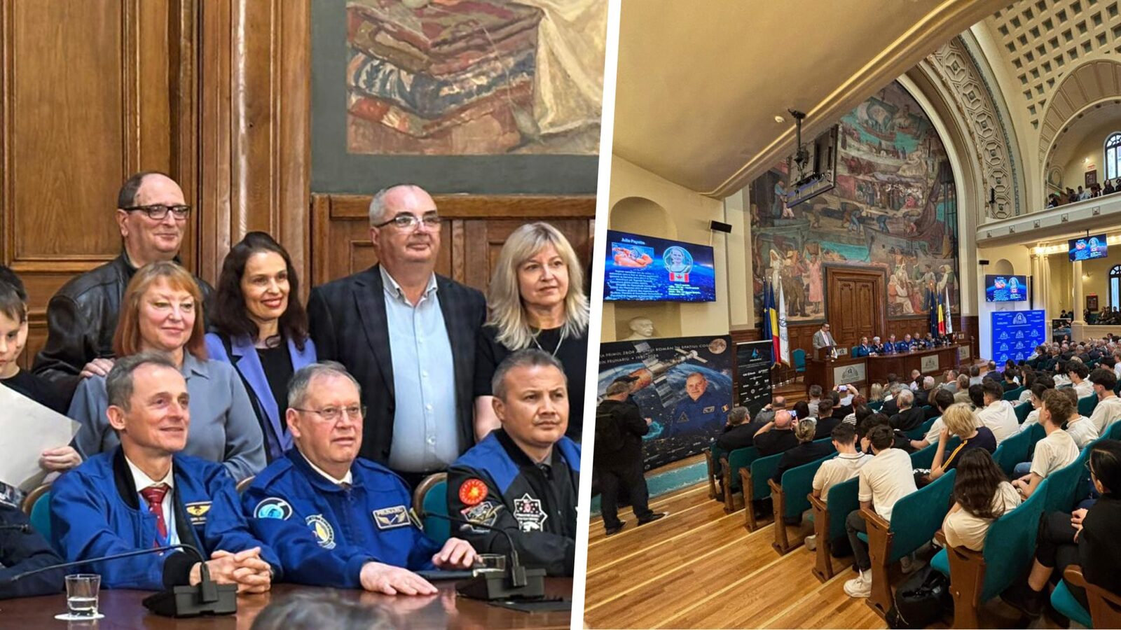 Prunariu, la 45 de ani de la zborul istoric: Zece astronauți, reuniți la București