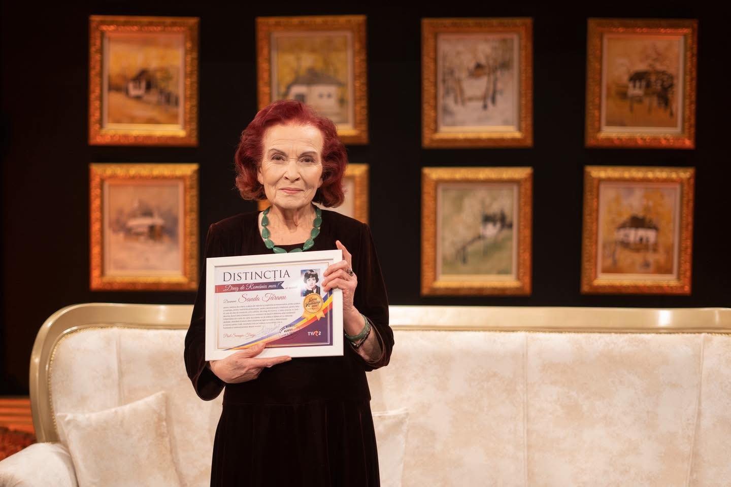 Sanda ȚĂRANU a murit: O voce emblematică a TVR s-a stins la 87 de ani