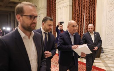 Bolojan, Kelemen și Fritz, discuții la UDMR înainte de ședință
