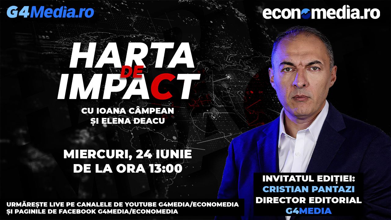 Pantazi, miercuri la 13:00: Analiză de impact la Harta de Impact