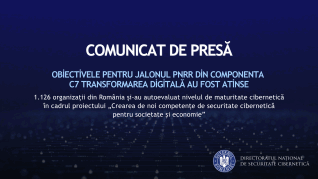 PNRR Digital: România atinge țintele. Suport DNSC pentru securitate cibernetică