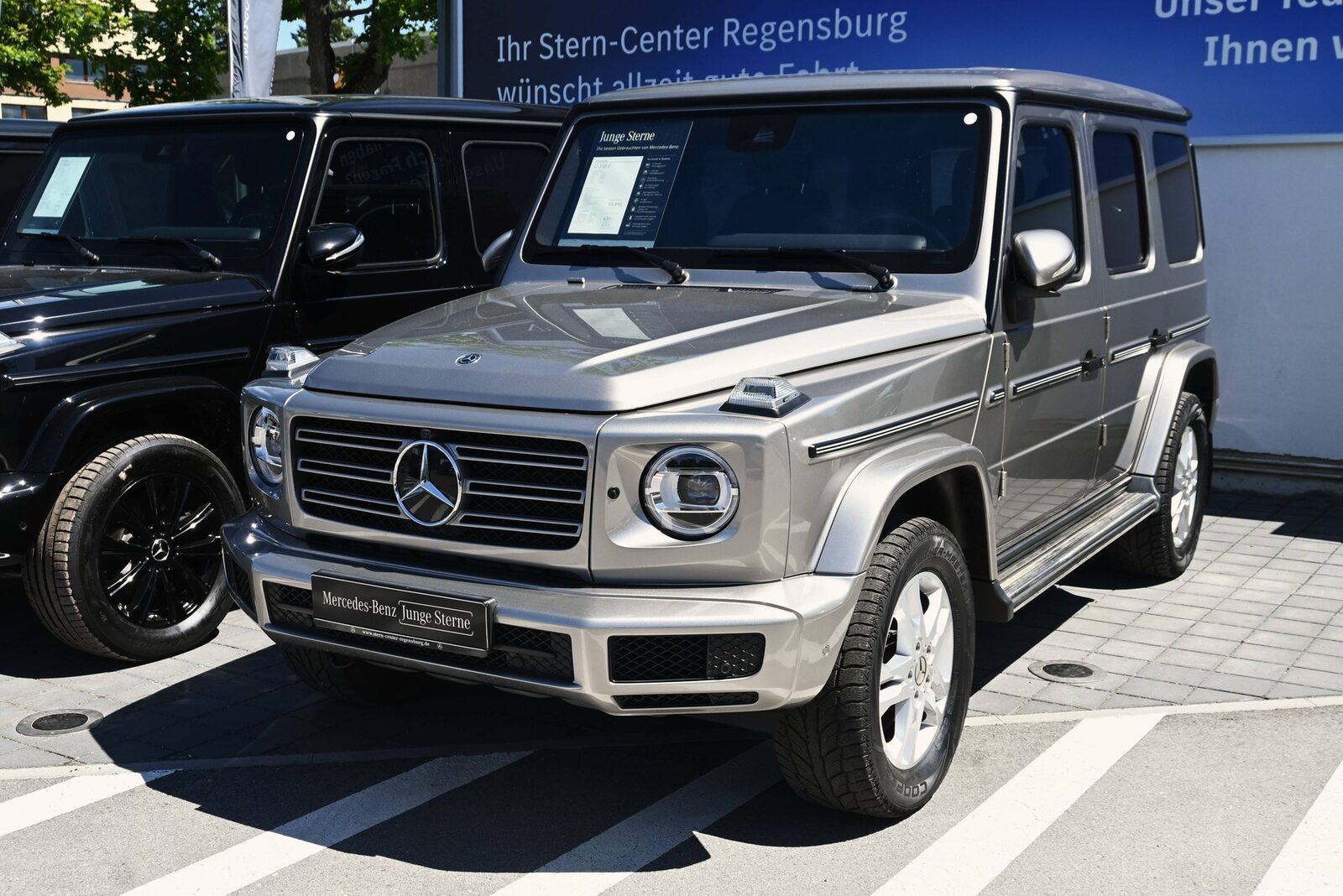 G-Klasse de la Mercedes interceptează drone
