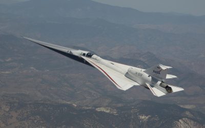 X-59 „Quesst” a spart bariera sunetului. Primul zbor supersonic experimental