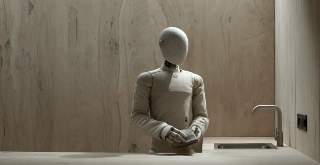 Bătaie de joc la Huawei: Robot umanoid, o farsă cu un om mascat