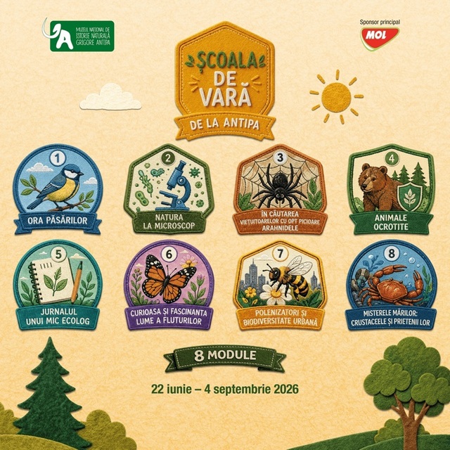 Antipa: 8 săptămâni de știință, experimente și cercetători