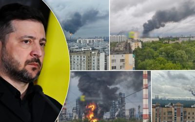 Zelenski atacă rafinăria din Moscova, la 15 km de Kremlin