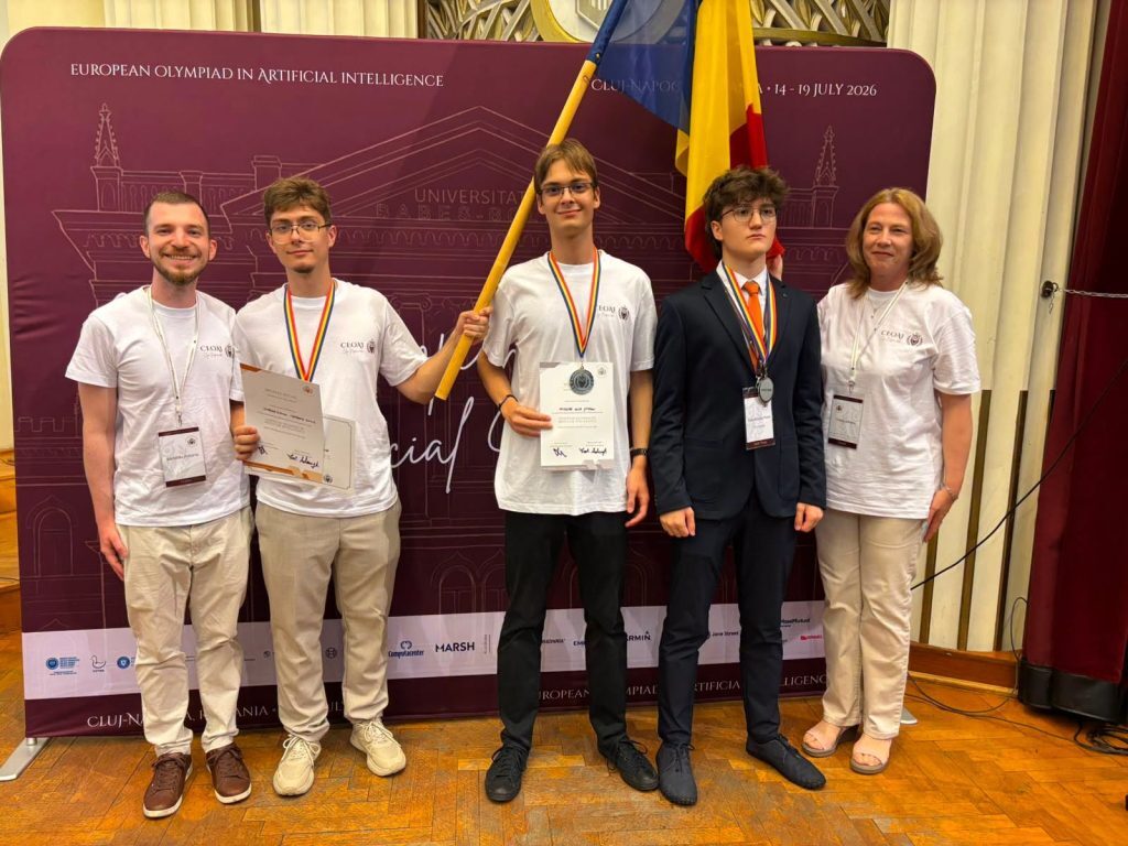România, succes la AI: 3 medalii la debut