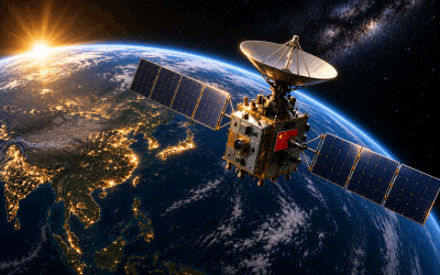China, satelit spion cu metal rar sub controlul Beijingului