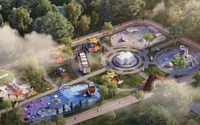 Zampolli laudă parcul lui Băluță din Sector 4, numit după Trump