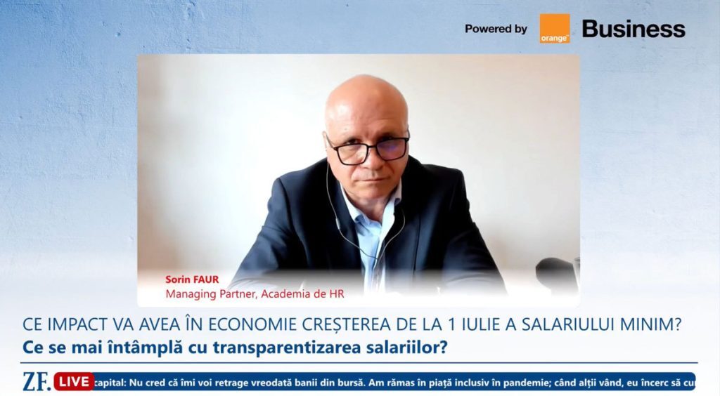 Salariu minim: 1,5 mil. angajați cu creșteri. Faur, Academia de HR, explică