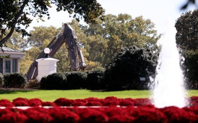 Trump, la Casa Albă: Heliport nou printre coloane corintice