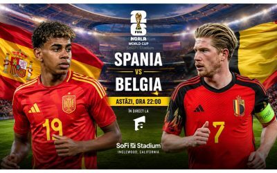 Belgia 2-1 la Mondial: Merino salvează Spania, semifinală cu Franța