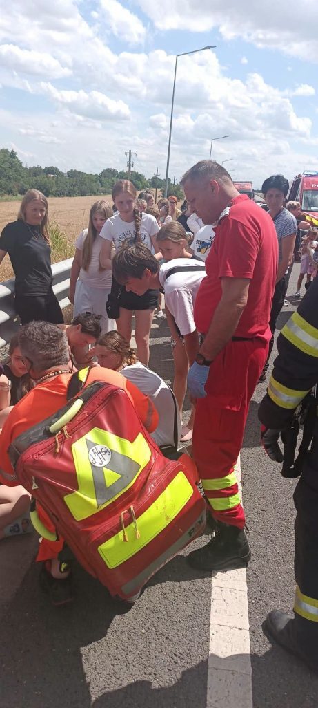 Călărași: Accident GRAV! Autocar și camion: 12 răniți, Plan Roșu