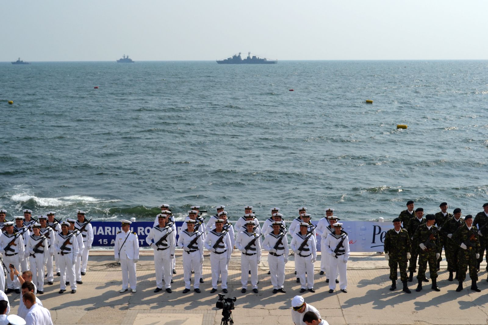 Ziua Marinei: Mii de militari la exercițiu naval spectaculos la Constanța