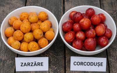 Zarzăre vs. Corcodușe: Diferențe clare pentru toți