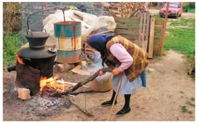 Cazanul cu țuică fierbe, mămăliga stă cuminte