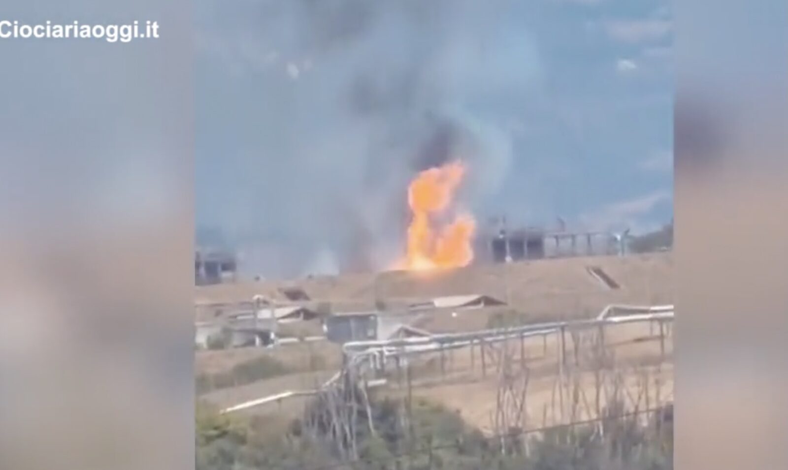 Explozie-foc la fabrica de muniție din Colleferro