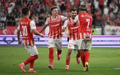 Dinamo a Explodat: Recital pe Arcul de Triumf, 4-0 cu Voluntari