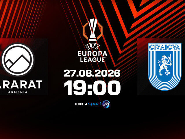 Oltenii în Europa: Ararat-Armenia, marea finală la Digi Sport