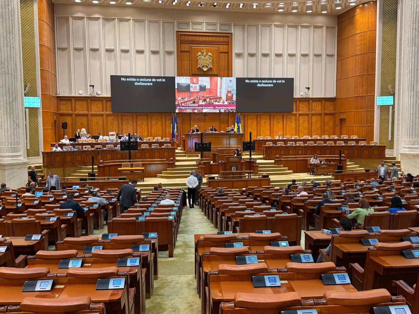 ANI, votată în plen cu PSD+AUR. 234 deputați, o treime vot.