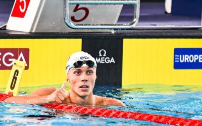 Când înoată David Popovici finala la Paris la Europene