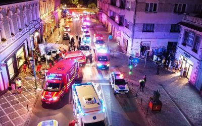Tragedie în Brașov: Doi pietoni uciși de o mașină pe trotuar