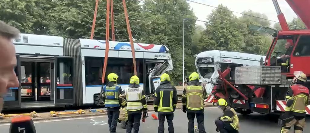 Gelsenkirchen: Accident grav tramvaie, 25 de răniţi