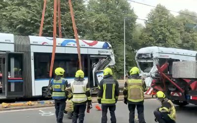 Gelsenkirchen: Accident grav tramvaie, 25 de răniţi
