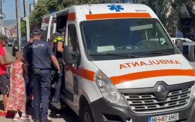 Ambulanța Harghita, bătută. „Uitați de Guvern!”