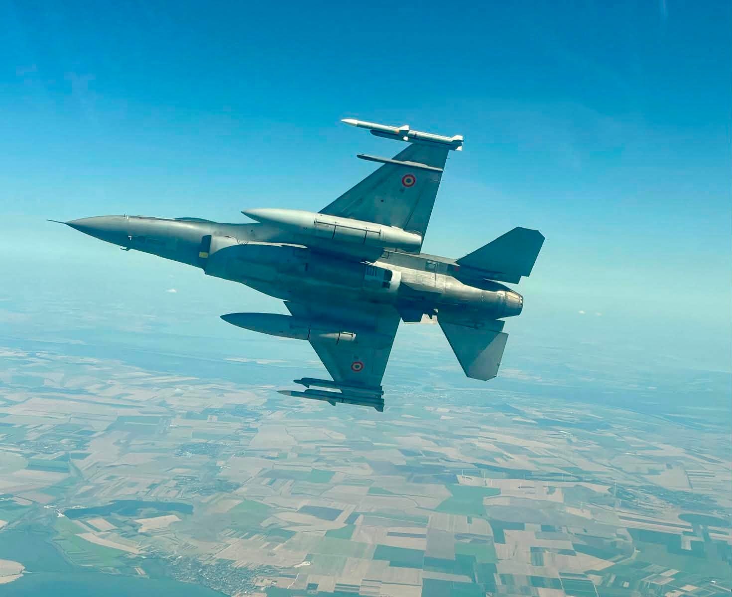 Tulcea: Țintă aeriană intră în România, F-16 în acțiune