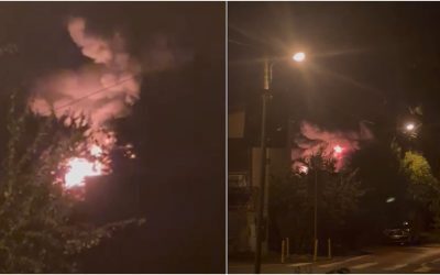 Incendiu în Sectorul 1. A fost activat RO-Alert