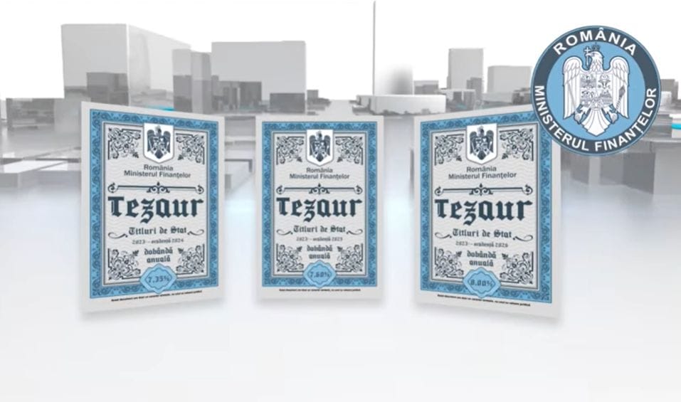 Tezaur 7,15% pe an: Dobânzi mari, fără impozit, din Luni