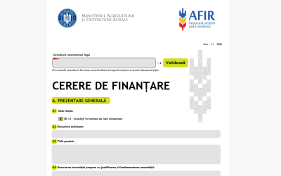 Fonduri UE pentru fermieri: AFIR a modificat ghidul granturilor de 50.000 EUR