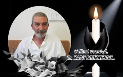 Buzău: Un medic de valoare ne-a părăsit. Drum lin, Dr. RADU SIMIONESCU