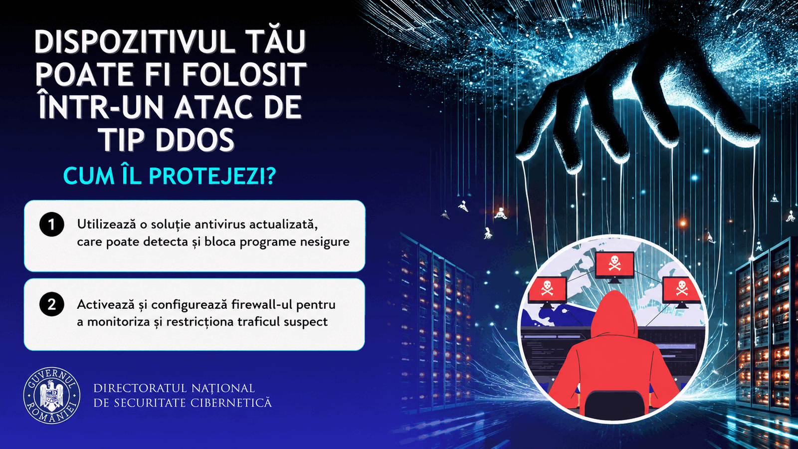 Fii atent: Telefonul/laptopul tău atacă pe ascuns
