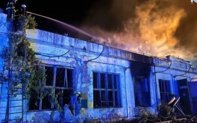 Izmail, foc în portul ucrainean după un atac rus