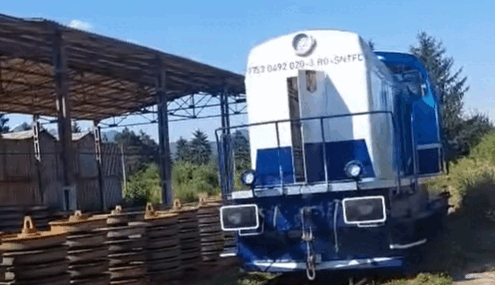 Locomotivă electrică la Brașov: A 16-a minune pe baterii
