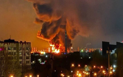 Rusia a atacat brutal Kiev și Zaporojie