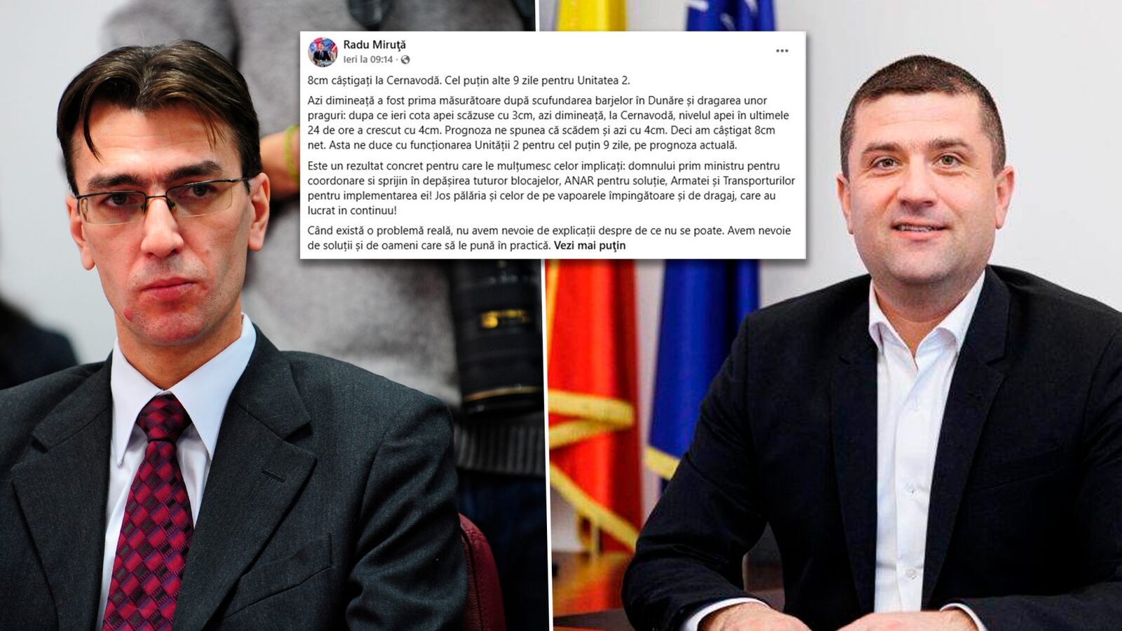 Toni Neacșu: Minciuna cu 8 cm a lui Dinel Miruță, Demontată