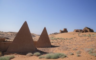 Meroe, piramidele unice, în pericol din cauza războiului
